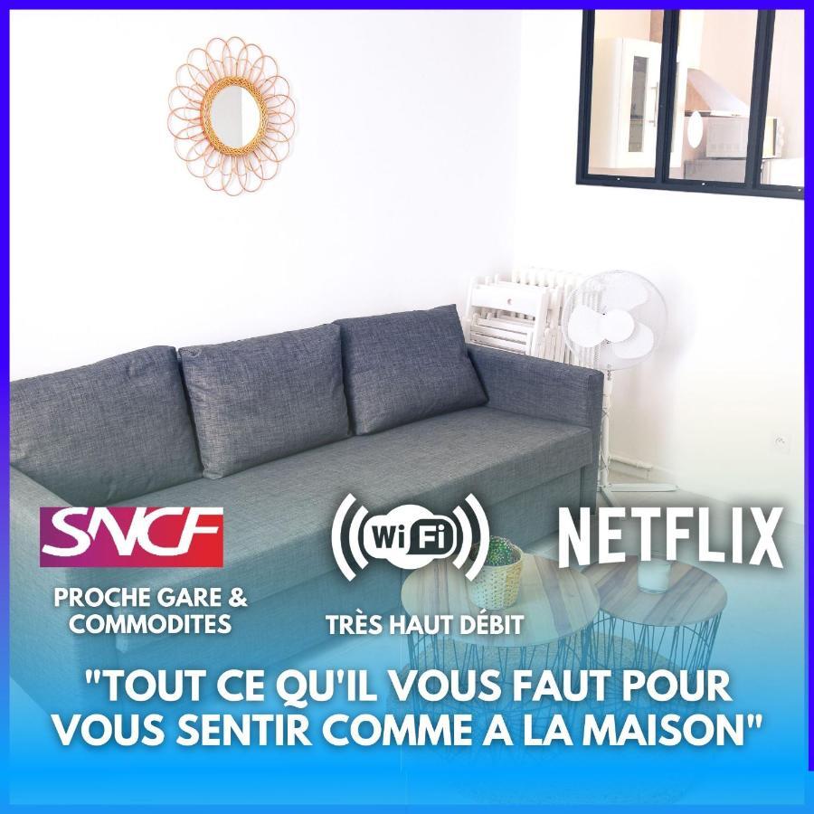 Netflix I Molotov I Lit 160X200 I Proche Gare Et Centre Ville I 39M2 I Wifi Toulon Exteriör bild